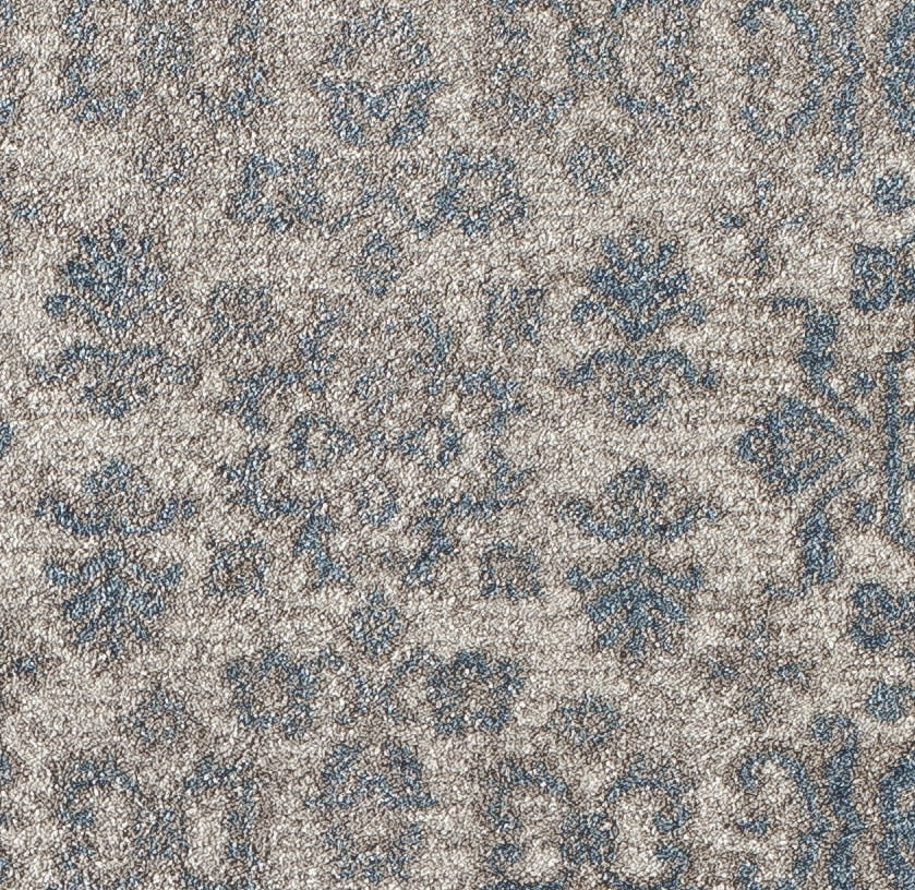 Rugs America Estelle Collection Ivory Seafoam ET250A Transitional Oriental Area Rug 2' x 3'