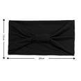 thumbnail image 4 of Lady Headband Solid Color Wide High Elasticity Sweat Absorption Head Wrap for Sports, 4 of 11