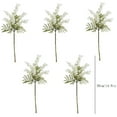 thumbnail image 3 of VQPeo Artificial Mimosa Branch, Faux Silk Tree Flowers, Realistic Fake Flower for Home, Wedding & Living Room Decor(White), 3 of 5