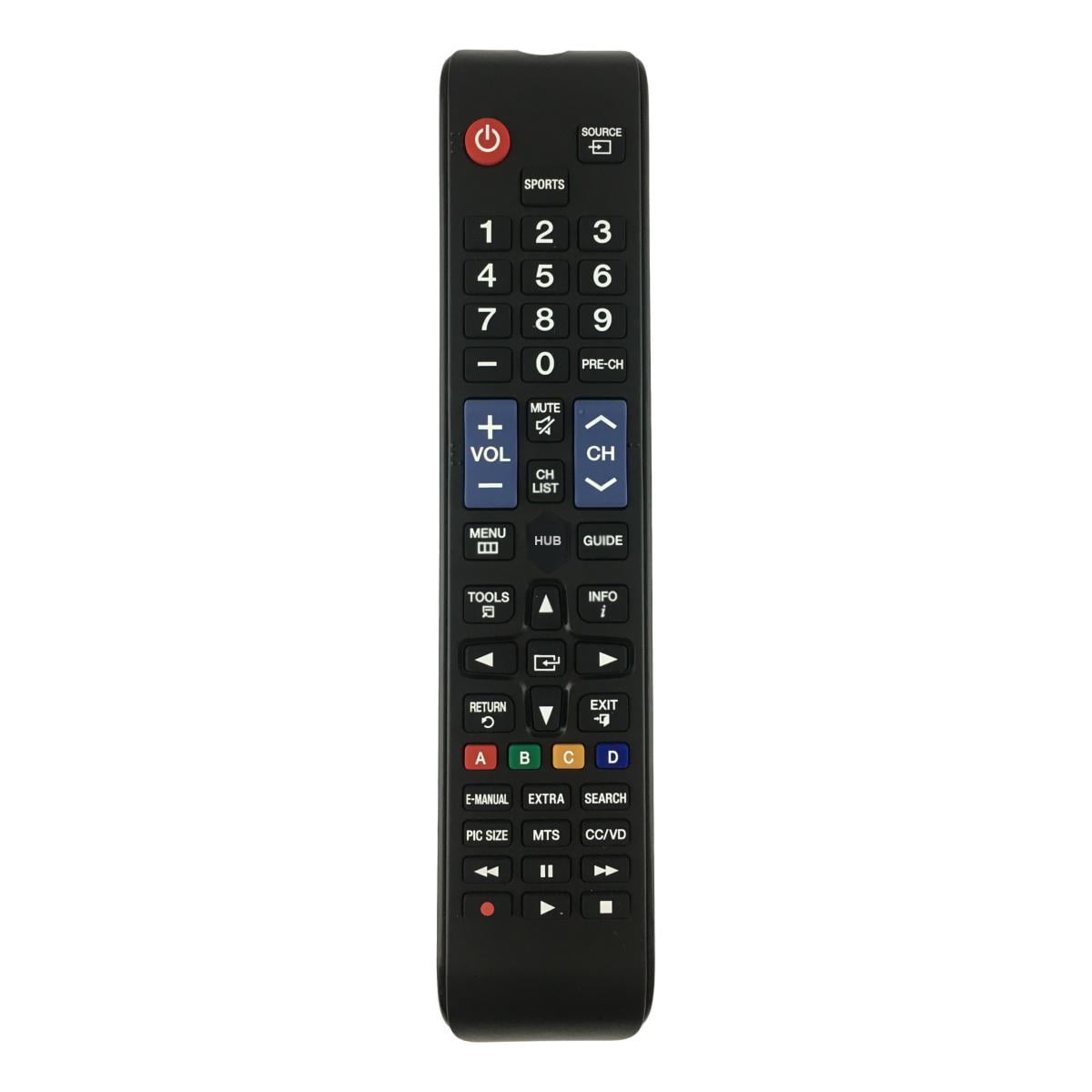 Replacement TV Remote Control for Samsung UN50JU6401FXZA Television