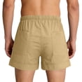 thumbnail image 3 of Chiccall Mens Lightweight Cotton Shorts for Men Trendy Summer 2026 Casual Beach Drawstring Elastic Waist Plus Size Shorts with Deep Pockets, 3 of 6