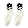 thumbnail image 2 of MSJUHEG Socks for Women,Running Socks,Fuzzy Socks,Womens Ankle Socks,Crew Socks for Women,Flowers Socks Cute Short Socks Ankle Socks for Athletic for Women A One Size, 2 of 9