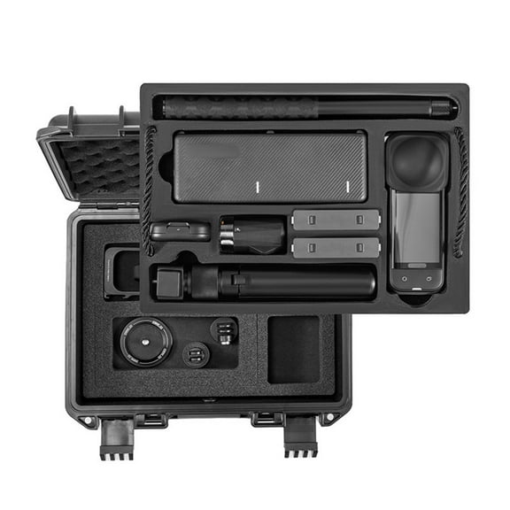 Waterproof Dual Layer Case for Insta360 X5X4 for Durable Portable Storage