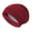 Dark Red, variant on Visland Unisex Sleep Hat Protect Hair Night Cap High Elasticity Double-layered Headwear Warm Lightweight Adjustable Winter Cap for Home Outdoor Work Street Wear