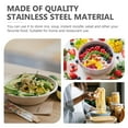 thumbnail image 3 of REOFLYUP Bol de Stockage Alimentaire Rond en Acier Inoxydable Isolé pour Adultes, 3 of 8