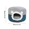 thumbnail image 3 of Small Dog Bed Warm Winter Cozy Cushion for Sleeping Chihuahua Hideaway House Washable Foldable Pet Supplies for Cats and Small Breeds Under 8kg, 3 of 9