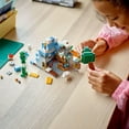 thumbnail image 2 of LEGO Minecraft The Frozen Peaks Cave Mountain Set 21243, 2 of 6