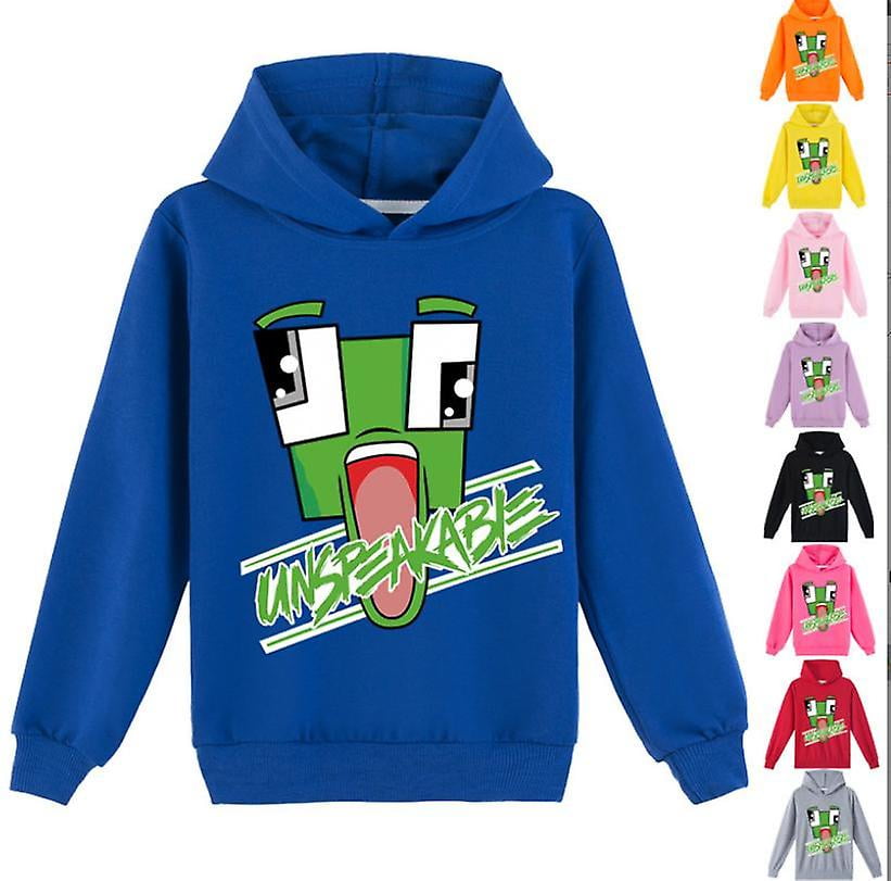 Unspeakable Kids Boys Girls Hoodie Youtuber Merch Hooded Sweatshirt T-shirt  Tees - Walmart.ca