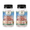 Live It Love It Probiotic Gummies, Yogurt Flavor 60 Gummies For Digestive Support & Overall Wellness (2 Pack)