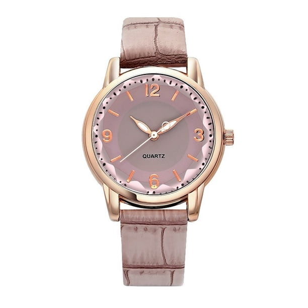 Hard Work Two-color Dial Quartz Ladies Watch Creative Belt Watch Women
