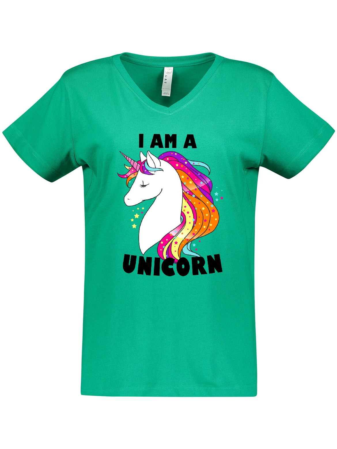 Women's Premium Cotton I'M A Unicorn Fantasy Print T-Shirt 