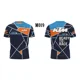 thumbnail image 5 of Camisetas del equipo de carreras KTM, traje de tela de alta calidad, ligeras y transpirables, cuello redondo, manga corta, camisetas populares para hombres y mujeres, 5 of 5