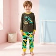 thumbnail image 2 of Quealent Toddler Baby Boy Fall Winter Clothes Color Block Long Sleeve Shirt Pullover Tops + Joggers Pants Outfit Set (Camouflage, 4-5 Years), 2 of 9