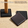 thumbnail image 7 of Furniture Sliders for Carpet, 8/16 Pack 3.5" Square Moving Pads with Foam Grip, Reusable Plastic Floor Protectors for Sofa, Bed, Chair & Heavy Furniture, 7 of 7