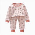 thumbnail image 6 of masbird Baby Boys Girls Pajama Set Kids Toddler Snug fit Ribbed Sleepwear pjs for Daily Life Style 6-12 Months 12-24 Months 2t 3t 4t 5t 6t 7t 8t 9t Children(Light Purple,5-6 Y), 6 of 6