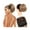 12-24, variant on Synthetic Hair Bun Chignon Updo Elastic Drawstring Short Ponytail Hairpiece Comb Clip in Hair Extensions