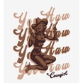 thumbnail image 4 of Yeehaw! Pin Up Cowgirl Adult White Long Sleeve Hoodie-Medium, 4 of 4