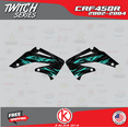 thumbnail image 2 of Kalair GFX Graphics Kit for Honda CRF450R (2002-2004) Twitch Series, 2 of 5