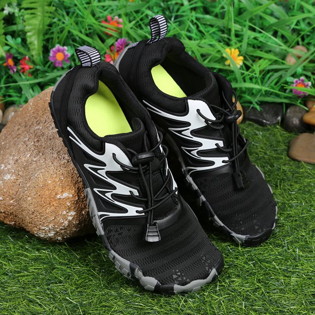 Zapatos de playa unisex antideslizantes con cinco dedos y cordones para pesca al aire libre, buceo, surf Ehuebsd Tenis De Mujer Tenis De Hombre