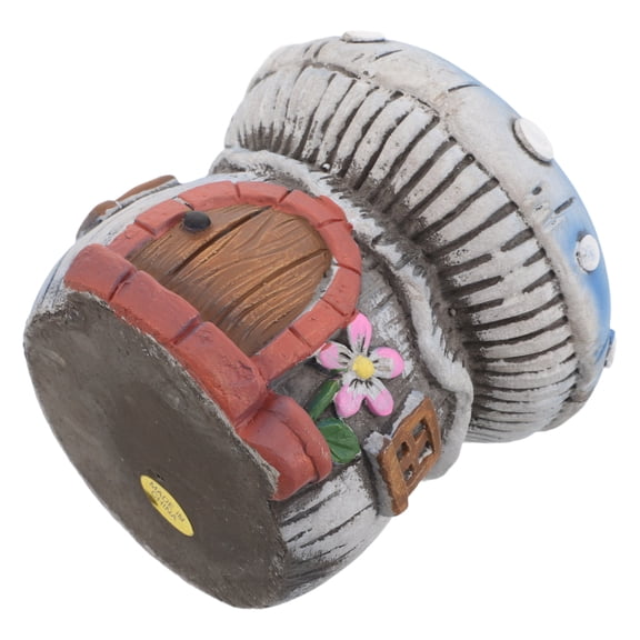 CTIRCHIU Cute Garden Flower Planter Mushroom Shaped Cement Planter 1Set For Garden Decoration