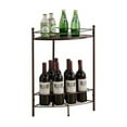 thumbnail image 5 of InRoom Furniture WR1388 19 x 13 x 25 in. Wine Rack, Bronze, 5 of 6