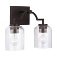 thumbnail image 7 of Capital Lighting 139321-500 Carter 2 Light 14" Wide Bathroom Vanity Light - Bronze, 7 of 7
