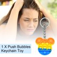 thumbnail image 1 of Rainbow Push Bubble Sensory Llaveros Autismo Anti Estrés Colgante Juguete (C) Ehuebsd Para estrenar, 1 of 9
