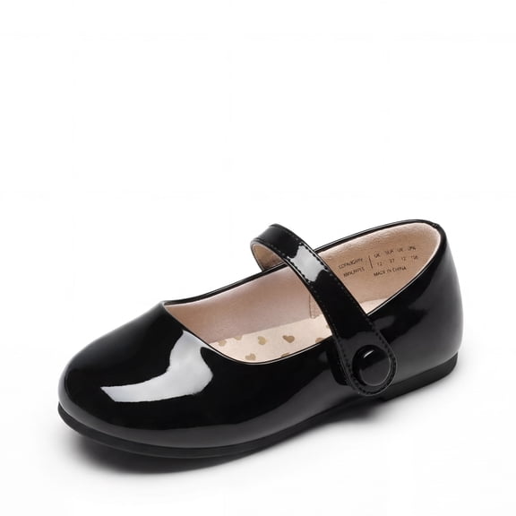DREAM PAIRS Girls' Mary Jane Flats with Arch Support Comfortable Dress Shoes for Toddler Little & Big Kids