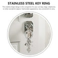 Cowboy Key Chain Hat Novelty Keychain Decor Keychains Locket Silver ...