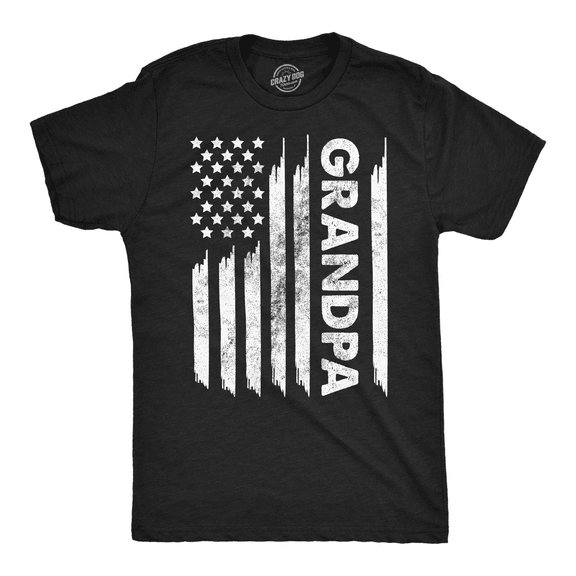 Mens Funny T Shirts American Flag Grandpa Sarcastic Fourth Of July Tee for Men Graphic Tees