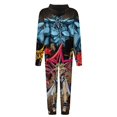 thumbnail image 5 of Yu-Gi-Oh Unisex Onesie Pajamas Zipper Jumpsuit Hooded One Piece Sleepwear for Family Mens Womens, 5 of 7