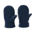 thumbnail image 2 of Ticikt Kids Mittens, Thick Sherpa Lined Warm Winter Gloves for Toddlers,Navy, 2 of 3