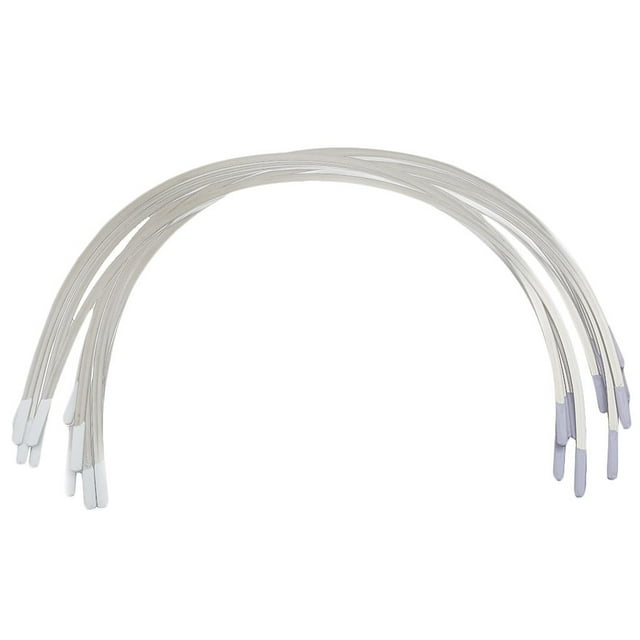 Aros de sujetador de metal Perfecl Kit de reparación 6 pares Plata Copa E