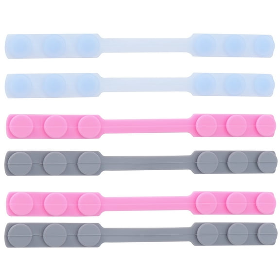 6 Pcs Mask Hook Anti-slip Mask Ropes Mask Extension Buckles Mask Holder Mask Extention Hook Face Mask Accessories