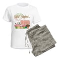 thumbnail image 5 of CafePress - World's Sweetest Mema Women's Light Pajamas - Women's Short Sleeve Print T-Shirt and Pants Light Cotton Pajama Set, 5 of 7