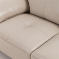 thumbnail image 4 of EK078 Light Gray Color With Italian Leather Chair, 4 of 6