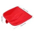thumbnail image 2 of ETHZZLE Pelle à Neige Tête de Pelle Rouge PP 1Pcs Design Ergonomique pour Usage Commercial, 2 of 7