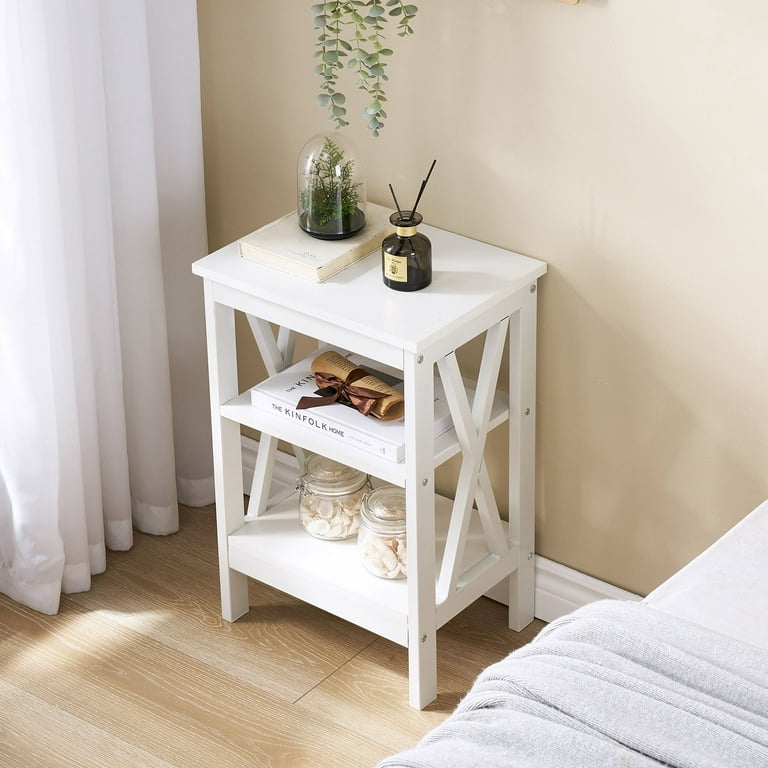 End Table, Side Table, 3 Tier End Table, Storage Side Table, Home Decor,  Furniture, Decoration 