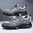 thumbnail image 6 of Running Shoes for Men Chunky Fashion Sneakers Casual Sports Tennis Walking Shoes Lace up Non Slip Breathable Mesh Workout Shoes, 6 of 9