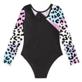 thumbnail image 5 of Alvivi Kids Girls Gymnastics Ice Skating Dance Unitard Leotard Bodysuit with Shorts Hair Band Set Pink 10, 5 of 7
