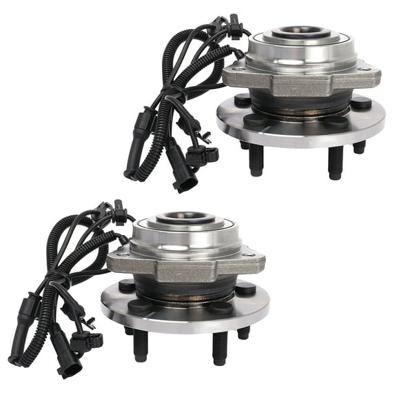 ECCPP Pair Of 2 Wheel Bearing & Hub Front Assembly For 02-07 Jeep Liberty W/ABS 5 Lug Fits select: 2005 ,2007 JEEP LIBERTY SPORT