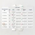 thumbnail image 3 of Bovxnpu Newborn Bodysuits Print Long Sleeve Crewneck Snap Romper Toddler Infant Outfits, 3 of 7