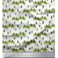 thumbnail image 1 of Soimoi Poly Georgette Fabric Artistic Tree Decor Fabric Printed Yard 52 Inch Wide, 1 of 1