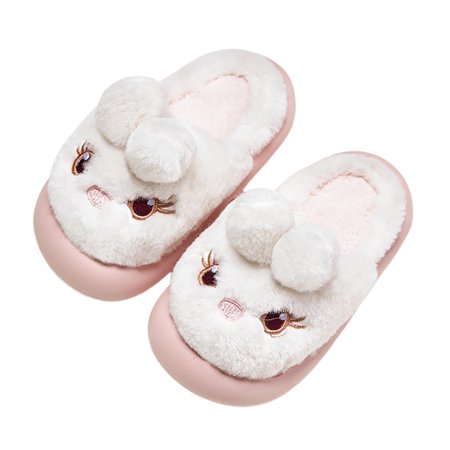 

Children s Cotton Slippers Wear-Resistance Non-Slip Sandals Winter Warm Cotton Shoes