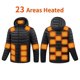 thumbnail image 1 of 21 ZONAS DE CALEFACCIÓN Chaqueta para hombre Nueva Parka de calefacción eléctrica USB de invierno Ropa de abrigo para mujer Abrigo acolchado de algodón con capucha cálido impermeable, 1 of 4