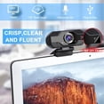 thumbnail image 4 of Webcam with Microphone for Desktop,1080P HD USB Webcam for PC Desktop & Laptop,with Privacy Cover&Webcam Tripod, Plug and Play,for Conferencing and Video Calling, 4 of 9