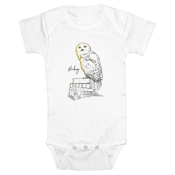 Infants' Harry Potter Hedwig Sketch  Bodysuit