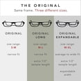 thumbnail image 5 of Lyzl Magnetic Reading Glasses for Men or Women, Computer Readers, Original Long, 5 of 7