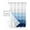 Blue, variant on No Hook Shower Curtain with Snap in Liner, Black and Grey Striped Gradient Rustic Wood Board Hotel Shower Curtains for Bathroom, Washable Shower Curtain Liner Set with Mesh Top Window, 36"x72"