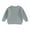 Grey Green, variant on Toddler Baby Autumn Sweater, Solid Color Knit Long Sleeve Round Neck Knitwear Pullover